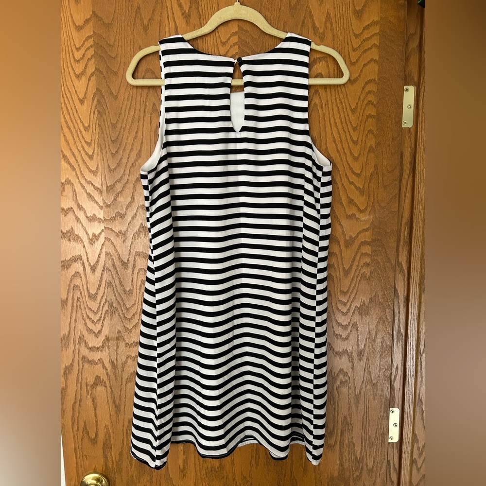 One Clothing Black and White Sleeveless Sundress - Picture 2 of 7